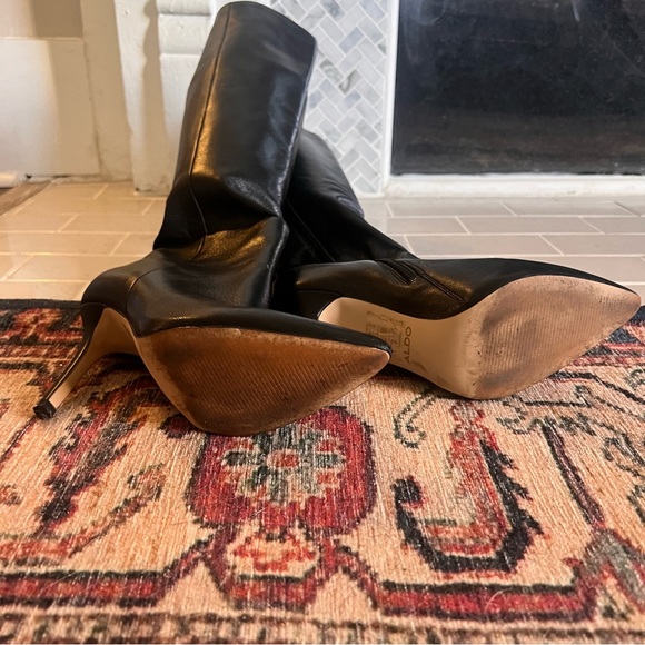 Nine West Classic Black Knee High Boot - Picture 6 of 6